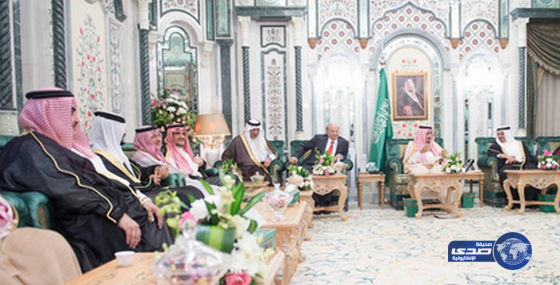 خادم الحرمين يستقبل الرئيس اليمني وولي عهد البحرين ورئيس مجلس الأمة بالكويت