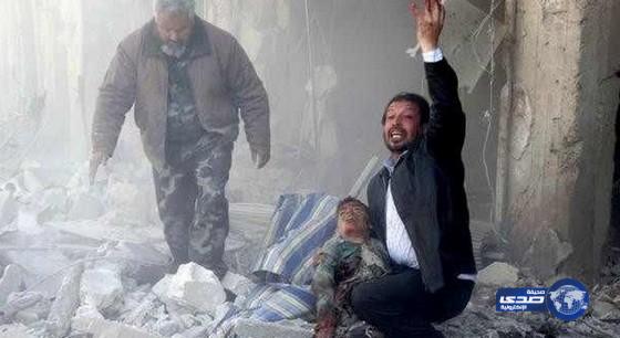 مقتل 28 شخصًا في غارة جوية لنظام الأسد على بلدة الباب