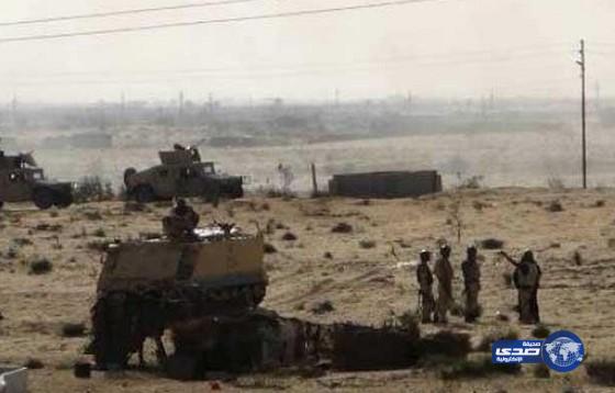 مقتل تكفيريين وضبط 7 من المشتبه فيهم وتدمير بؤر إرهابية بالعريش