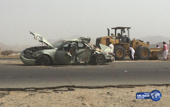 مصرع شخصين وإصابة ثلاثة في حادثين منفصلين في الباحة