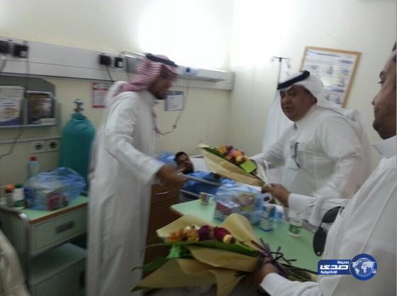 “العمل ” تطمَئن على مصابي “حادث المجمعة “
