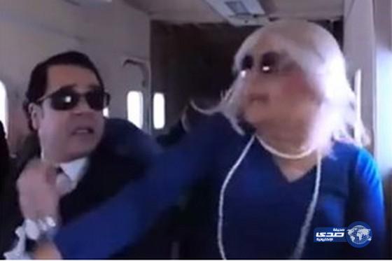 مدحت صالح يكشف مقلب “رامز ” ويصرخ في الطائرة: والله العظيم دي الكاميرا الخفية