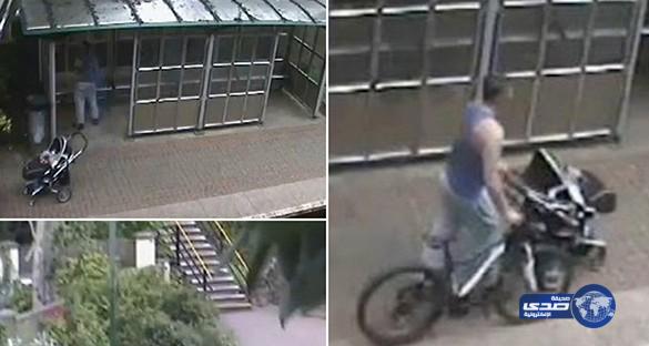 بالفيديو: رجل يعرض طفله للخطر لـ يسرق دراجة
