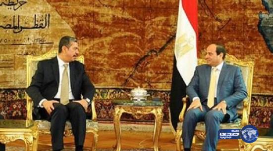 الرئيس المصري يؤكد أهمية الالتزام بمواصلة الحوار السياسي في اليمن