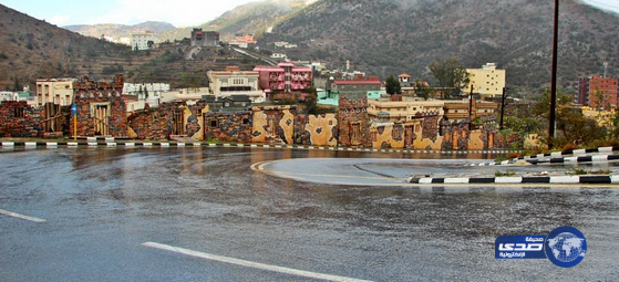 أمطار على الباحة