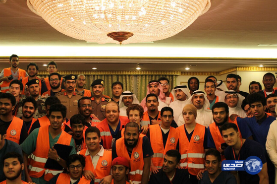 هيئة الهلال الأحمر السعودي بالمدينة تقيم حفل لتكريم المتطوعين‎