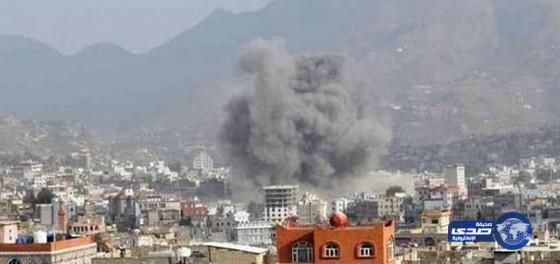غارات للتحالف بالقرب من مطار صنعاء
