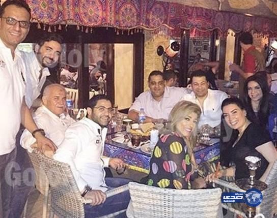 شيشة عبير صبري على السحور تثير سخرية جمهورها