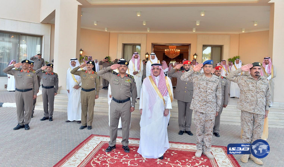 سمو أمير منطقة تبوك يسقبل المهنئين بالعيد‎
