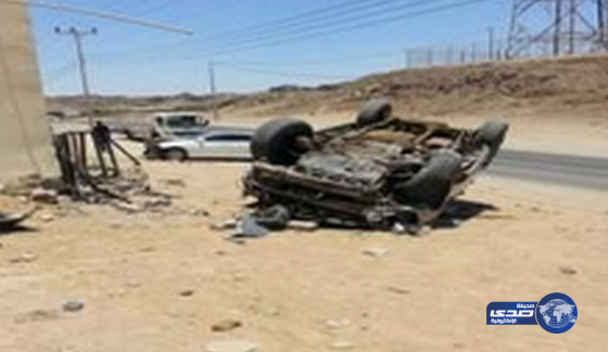 انقلاب سيارة مدير هيئة رابغ.. ولا إصابات