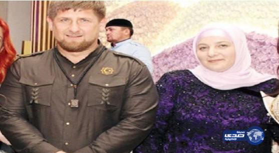 الرئيس الشيشاني يعد بتطليق زوجته بسبب منتجات مصنوعة خارج جمهوريته