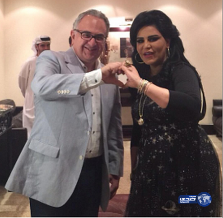 الفنانة أحلام في كواليس حفل ليالي فبراير..