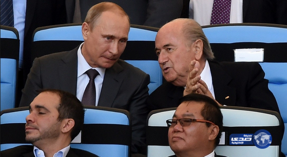 بوتين وبلاتر يضعان مشاكلهما جانباً من أجل مونديال 2018