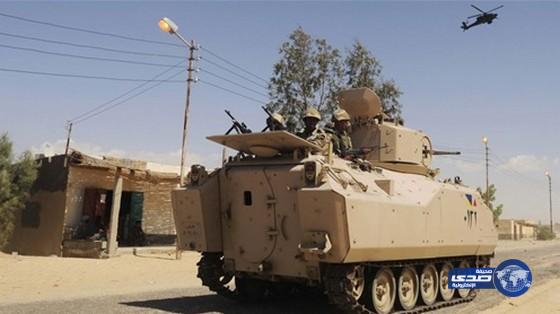 استشهاد ضابط و3 جنود في انفجار عبوة ناسفة بإحدى مركبات الجيش المصري برفح