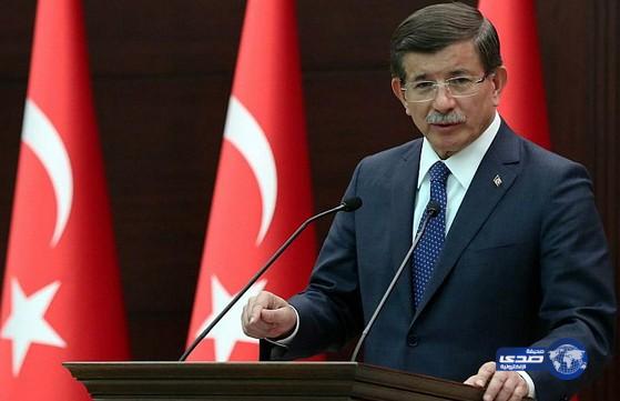 داود أوغلو: الجيش التركي دمر بالكامل أهدافاً لتنظيم داعش