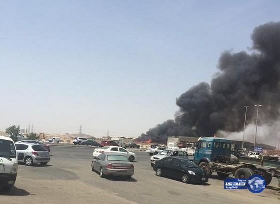 السيطرة على حريق بالقرب من مشروع المطار الجديد في جدة