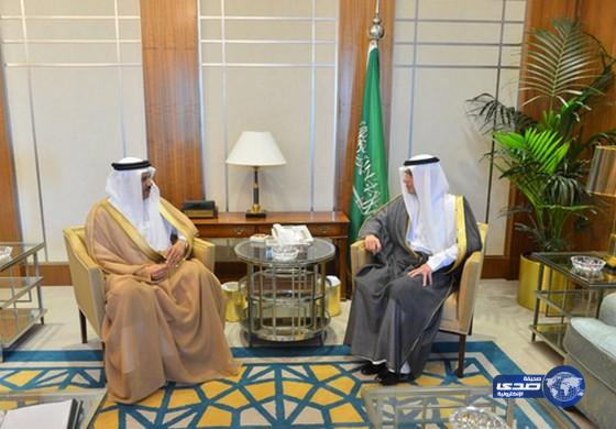 وزير الخارجية يستقبل الأمين العام لمجلس التعاون الخليجي