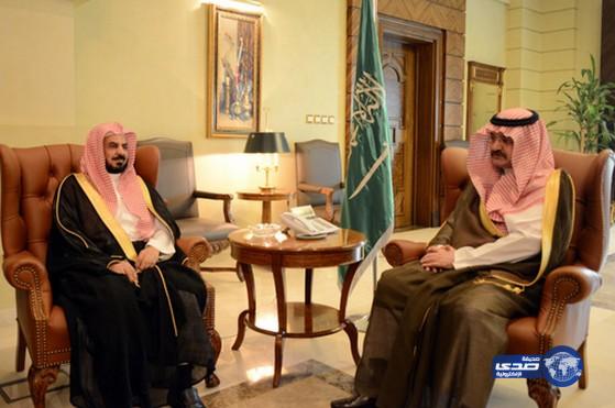 سمو محافظ جدة يلتقي رئيس فرع هيئة التحقيق بمنطقة مكة المكرمة