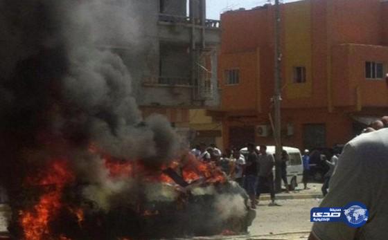 مقتل 3 جنود ليبيين وإصابة 11 في تفجير انتحاري ببنغازي