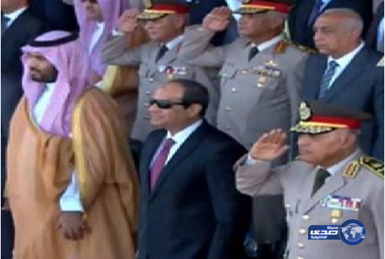 الأمير محمد بن سلمان يشهد حفل تخريج الكلية الحربية بمصر رفقة الرئيس السيسي