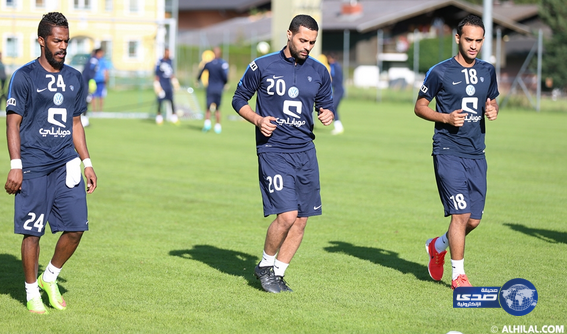 الهلال يواصل تدريباتهم بعد تغلّبهم مساء أمس على “أخيسار سبور التركي”