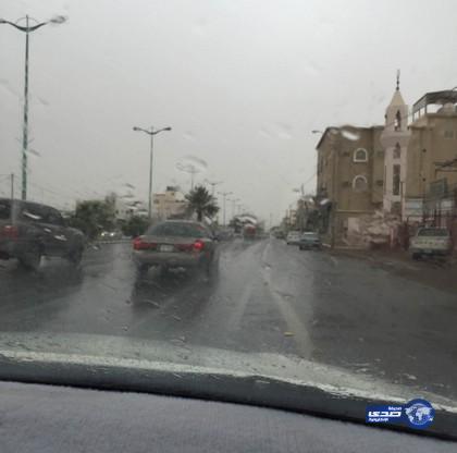 امطار على محافظة بيشه