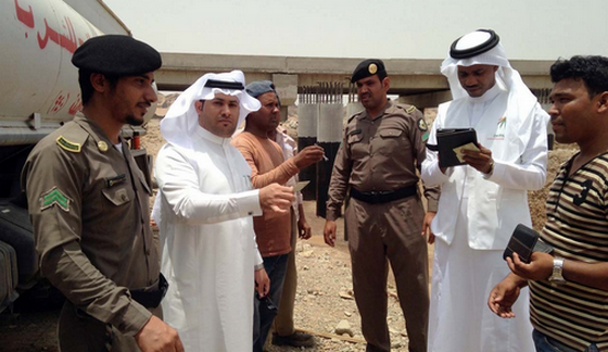 “عمل خيبر” يضبط 42 مخالفة لقرار منع العمل تحت أشعة الشمس