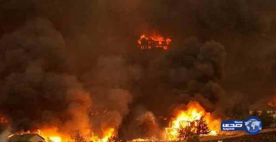 إخلاء 12 ألف منزل بكاليفورنيا جراء حرائق الغابات