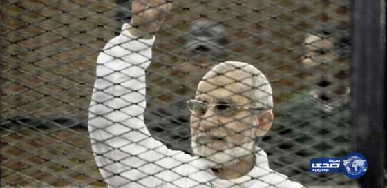 إحالة محمد بديع لمحاكمة جديدة بتهم تتصل باعتصام للإخوان