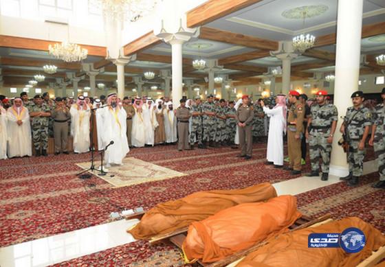 إعلان أسماء شهداء تفجير مسجد طوارئ قوات عسير