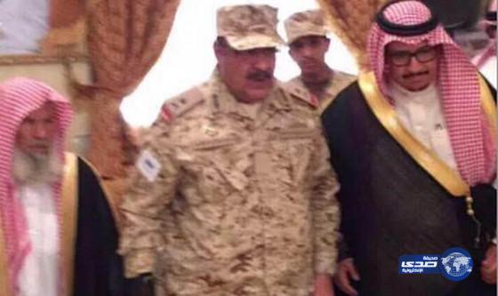 قائد لواء الأمير تركي بالحرس الوطني يعزي في وفاة الشهيد السبيعي بالخرمة