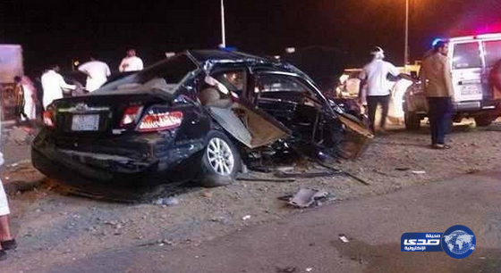 وفاة شخص وإصاب 5 آخرين إثر حادث مروري غرب القويعية