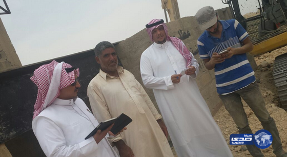 ( العمل ) ضبط مخالفات العمل تحت الشمس في جنوب الرياض وعدد من المحافظات .‎