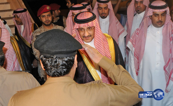 نائب خادم الحرمين الشريفين يصل إلى منطقة عسير