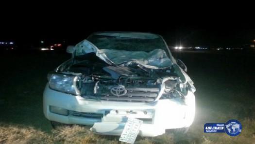 جمل يدخل 4 من عائلة واحدة مستشفى تربة العام