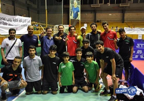 ناشئو منتخب الطاولة يحققون ذهبية ” كأس العرب “