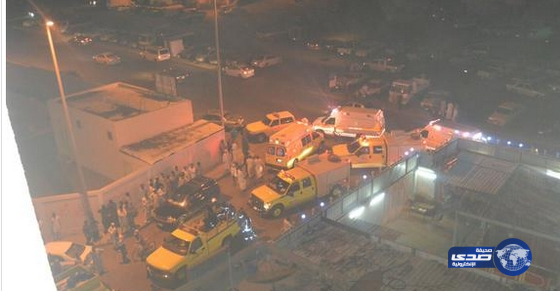 حالة وفاة وإخلاء 15 في حريق شقة سكنية بالمدينة