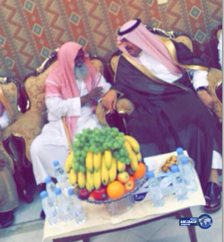 قائد لواء الامير تركي يعزي أسرة الشهيد جلوي  السبيعي