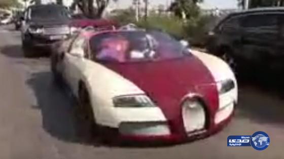 بالفيديو :سيارة فاخرة يمتلكها ثري سعودي تخطف الأنظار فى فرنسا‎