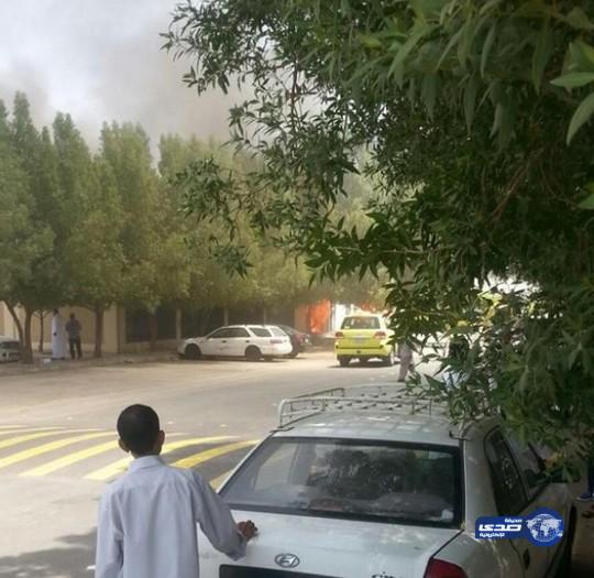 بالفيديو: اندلاع حريق بمدرسة في الرياض في أول أيام الدراسة