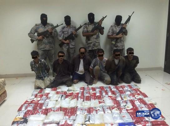 حرس حدود مكة يحبط محاولة تهريب 178 كيلو جرام من الحشيش المخدر