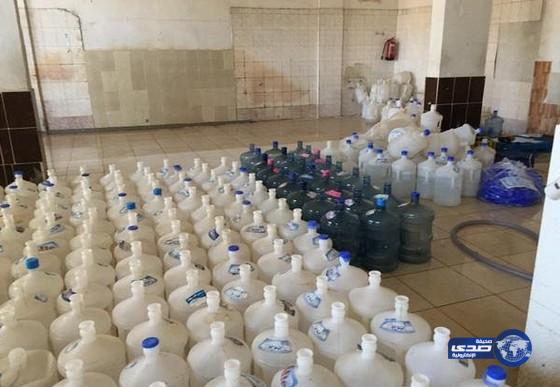 إيقاف نشاط 5 مصانع مياه ملوثة في الجوف