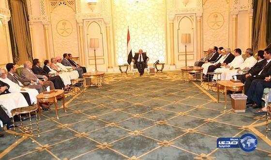 الرئيس اليمني: المليشيات الإنقلابية تريد فرض قانون القوة على إجماع الشعب