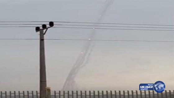 بالفيديو مضادات الصورايخ السعودية تعترض صاروخاً قادماً من الأراضي اليمنية