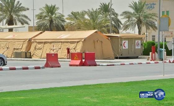 مديرة الطب الوقائي بالحرس الوطني: الخيام لفرز القادمين والمستشفى ليس موبوءاً