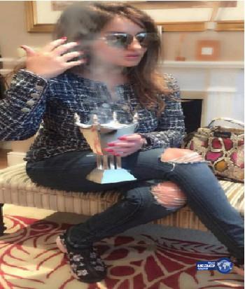 شذى حسون ..بخور حتى في لندن!..