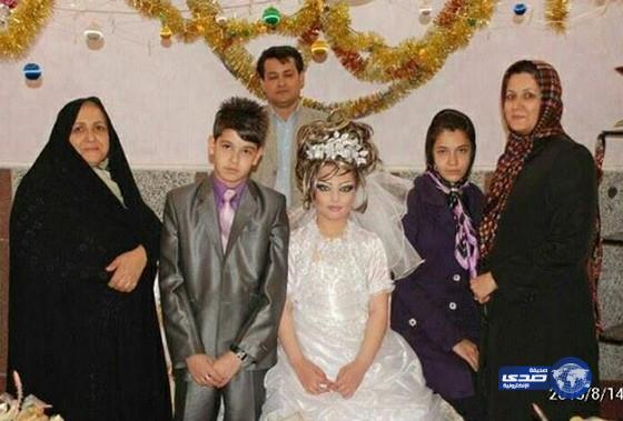 بالصور.. زواج طفلين يثير الجدل في إيران