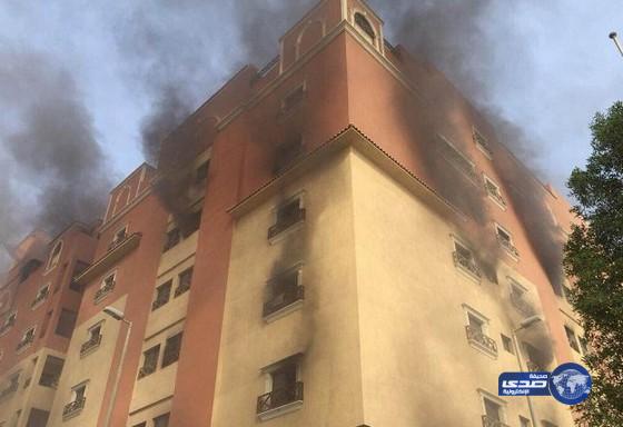 إصابة 70 وحالتي وفاة بحريق في مجمع سكني تابع لموظفي أرامكو بالخبر