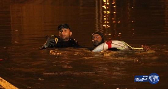 العثور على جثة أحد مفقودي السيول في مكة