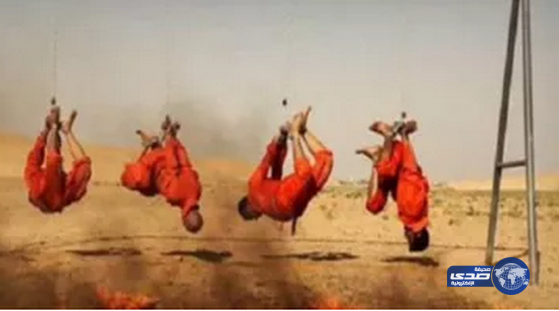داعش تستحدث أسلوباً جديداً في إعدام الأسرى بالشواء على النار
